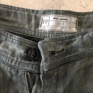 Free people olive green pants